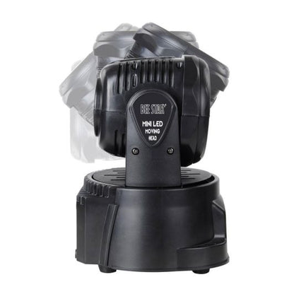 BEE STAR BEEMOVE WASH Luces Cabeza Móvil 8 LED Negro