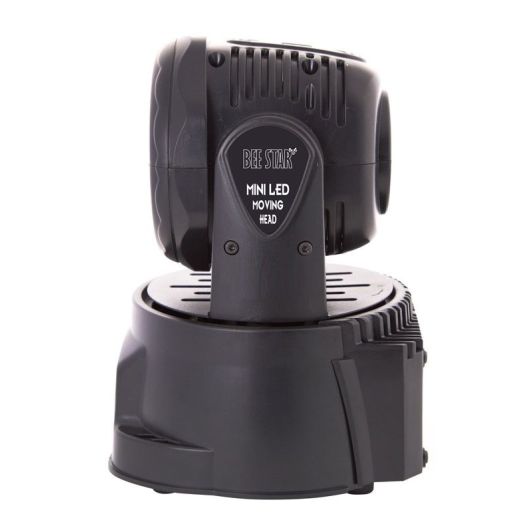 BEE STAR BEEMOVE WASH Mobile Kopflicht, 8 RGB-LEDs, 10 W, drehbar