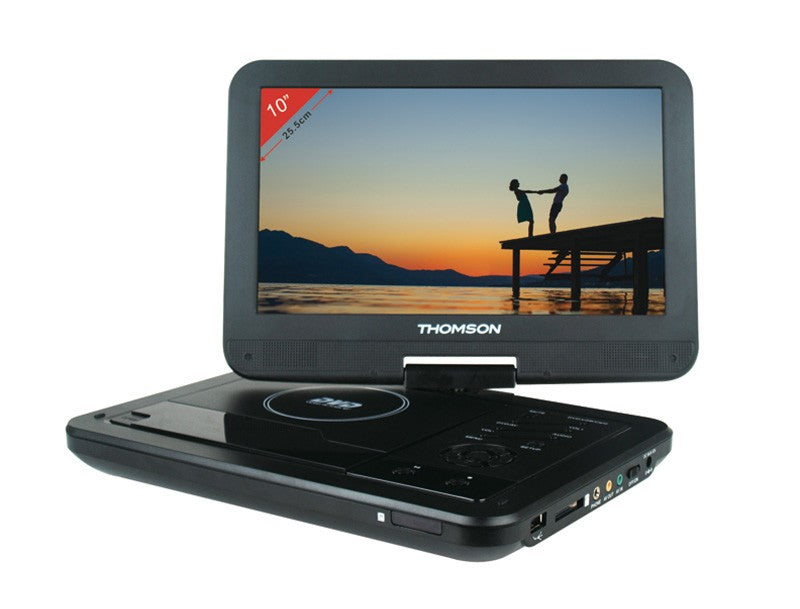 Thomson THP360 Portabler DVD-Player 10 Zoll LED-Bildschirm Schwarz