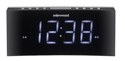 Edenwood Jumbo Curved Radio Despertador Proyección de Techo Negro