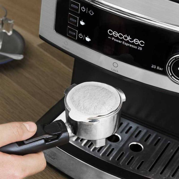 CECOTEC POWER ESPRESSO Espressomaschine 850 W 20 Bar 6‑Tassen