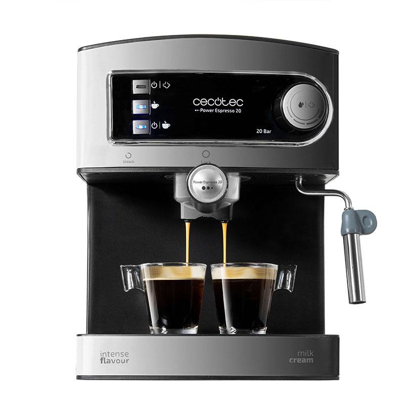 CECOTEC POWER ESPRESSO Espressomaschine 850 W 20 Bar 6‑Tassen
