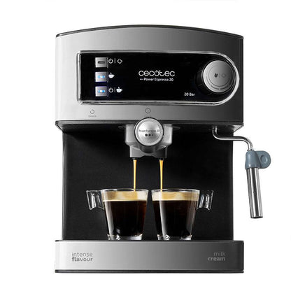 CECOTEC POWER ESPRESSO Cafetera Express Manual 850W Acero Inoxidable