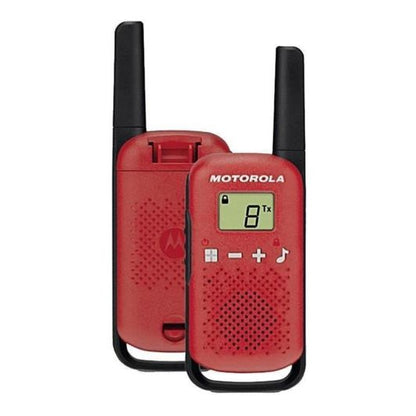 Motorola T42 Twin Walkie Talkie Rot, 4 km Reichweite