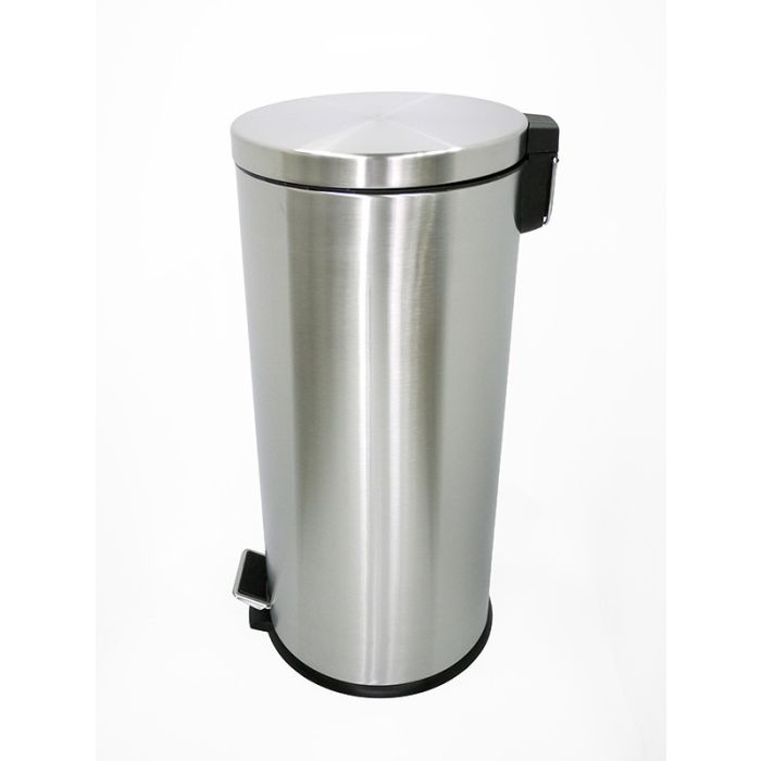 Electro Depot Cubo de Basura Inox 30L Cierre Suave