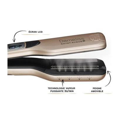 SAINT ALGUE Demeliss Plancha de Vapor Titanio 85W 150‑230°C