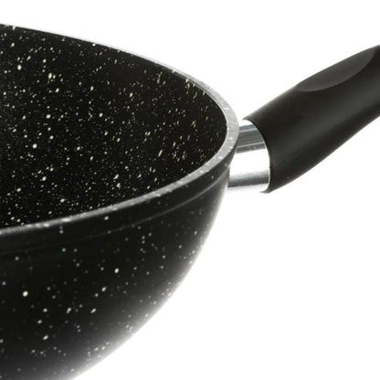 Wok Acero Forjado 28cm Negro Sin PFOA
