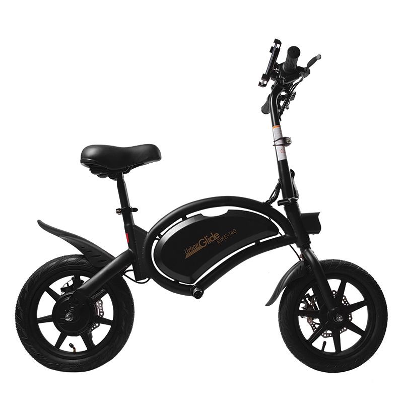 URBANGLIDE 140S Ciclomotor Eléctrico Plegable 14\" Negro