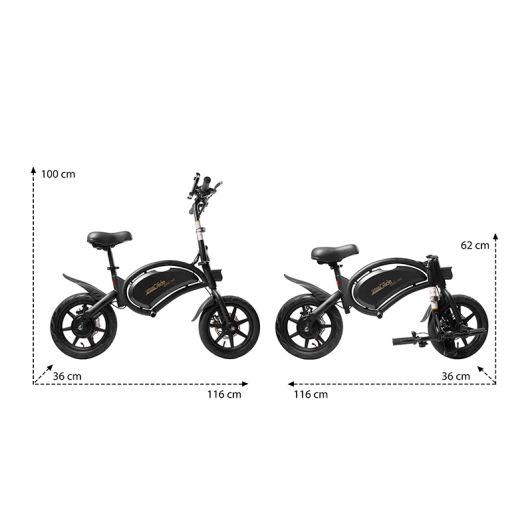 URBANGLIDE 140S Elektroscooter 14 Zoll 350W Motor Doppelbremse