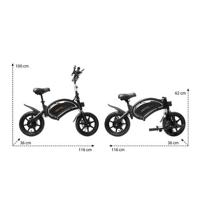 URBANGLIDE 140S Elektroscooter 14 Zoll 350W Motor Doppelbremse