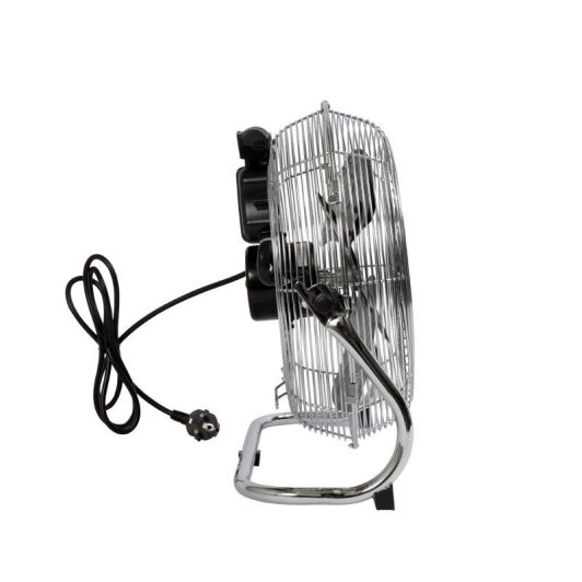VALBERG Ventilador de Suelo Industrial 40W 3 Velocidades Cromado
