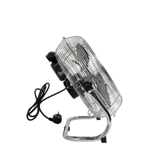 VALBERG Ventilador de Suelo Industrial 40W 3 Velocidades Cromado
