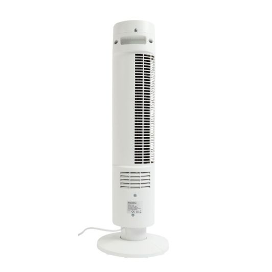 VALBERG EX‑T80 Turmventilator 45 W 3‑Geschwindigkeiten Weiß