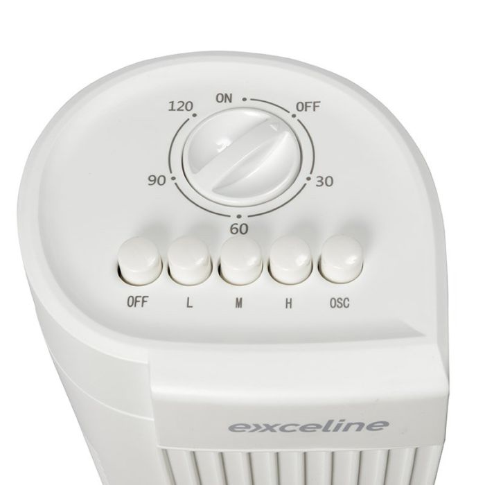 Ventilador De Torre VALBERG EX-T80 45W 3 Velocidades Oscilante Blanco