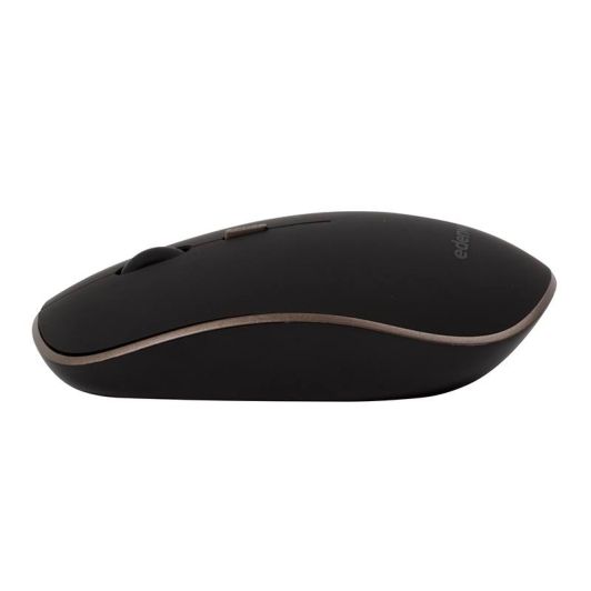 EDENWOOD MWLS01B Ratón Inalámbrico Diseño Ergonómico Negro y Cobre