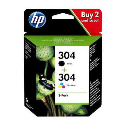 HP N°304 Multipack Schwarz und Farbe
