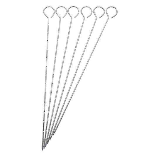 Koopman International Set 6 Metallspießen 27 cm