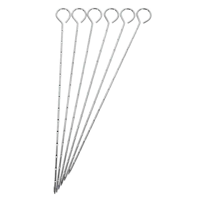 Koopman International Set 6 Metallspießen 27 cm