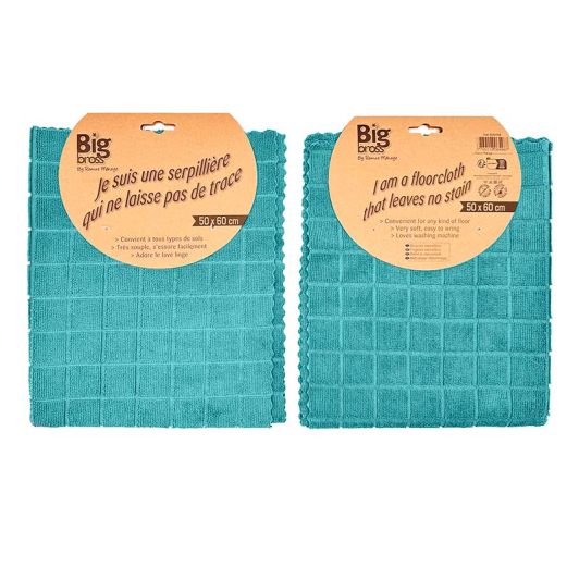 REMUE MENAGE Mikrofasertuch 50x60 cm Hoch absorbierend für Alle Bodenarten