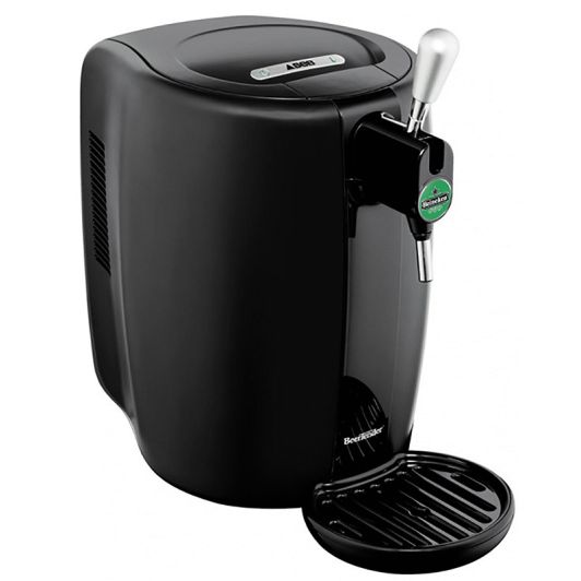 SEBVB310810 Beertender Bier Zapfanlage 5L Schwarz Inox