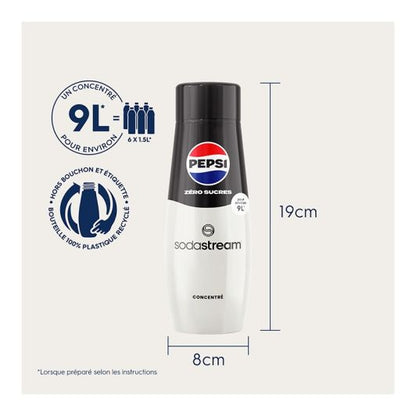 SODASTREAM PEPSI MAX Concentrado 440ml para Máquina de Soda