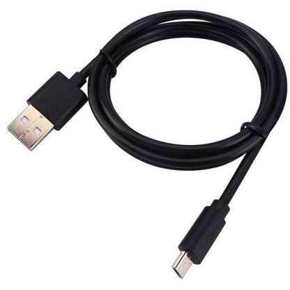 HIGH ONE 1 m Schwarz PVC Micro‑USB Ladekabel