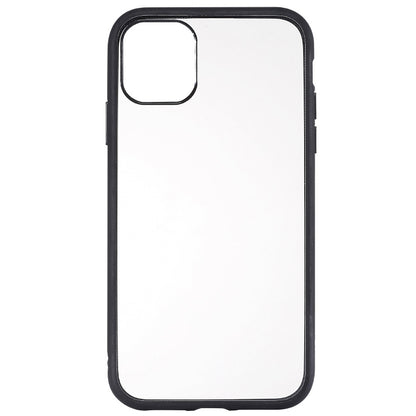 WE Carcasa Protección iPhone 11 Transparente Contorno Negro