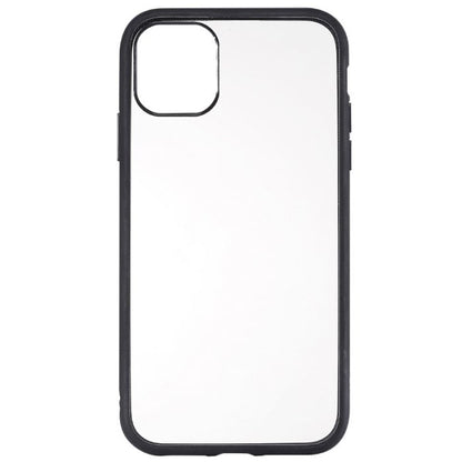 WE Carcasa Protección iPhone 11 Transparente Contorno Negro