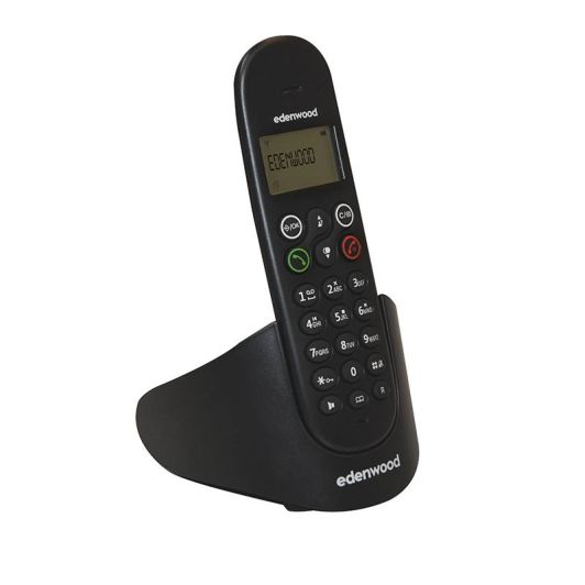 EDENWOOD TRD 1 Teléfono Fijo Inalámbrico Duo Negro