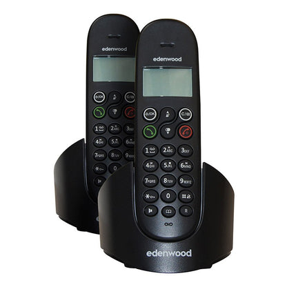 EDENWOOD TRD 1 Duo Festnetztelefon Schwarz