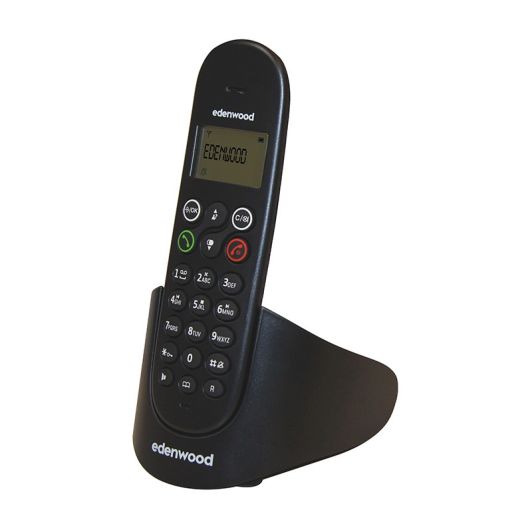 EDENWOOD Festnetztelefon Automatischer Anrufbeantworter Schwarz