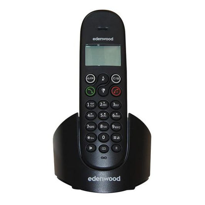EDENWOOD Festnetztelefon Automatischer Anrufbeantworter Schwarz