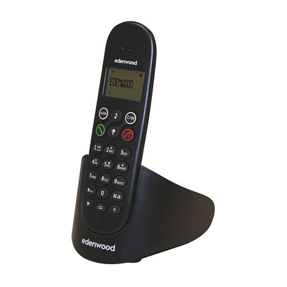 Edenwood Teléfono Fijo Negro 7h Autonomía 20 Contactos