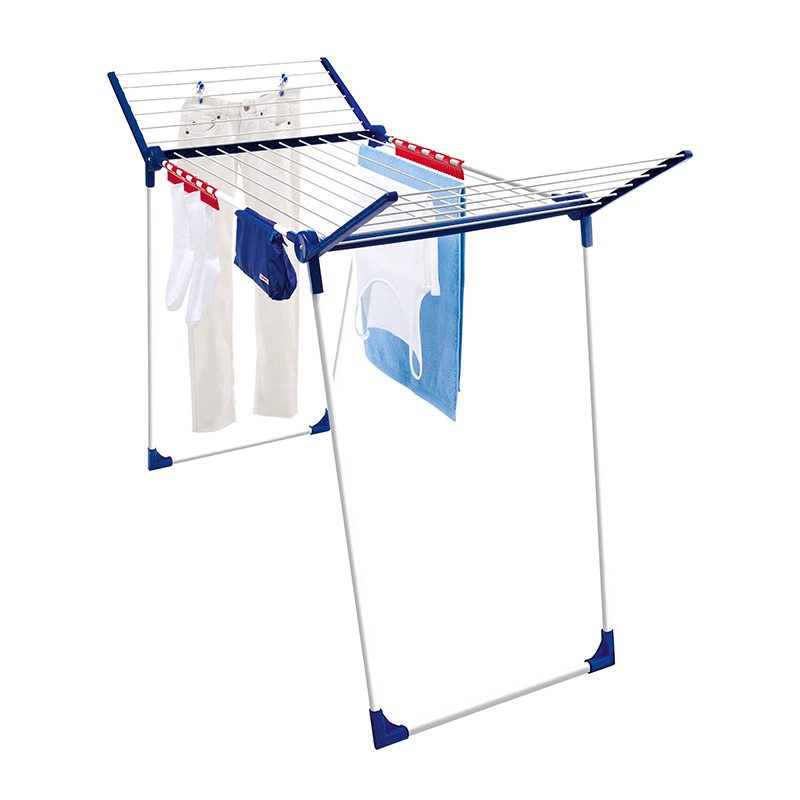 Leifheit Pegasus 180 Plus Wäscheständer 18 m Blau Weiß