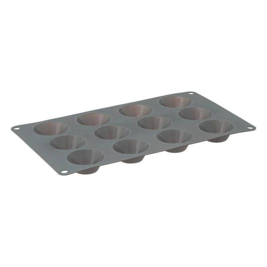 Silikon-Backformen Set 9 Stück Antihaftend Vielseitig Grau Für Kuchen