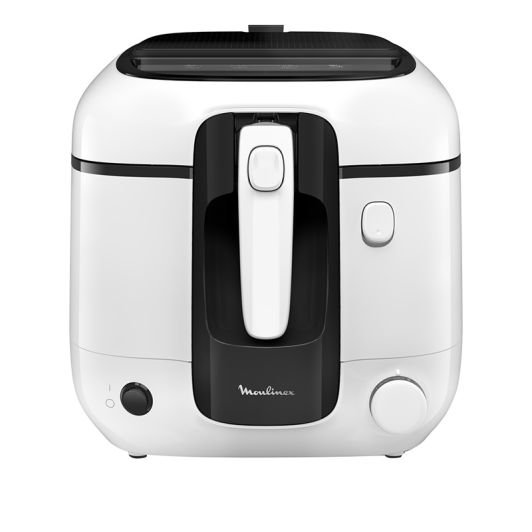 Moulinex Super Uno YY4544FB Fritteuse 2,2L 1800W Antiolorenfilter Inox Schwarz