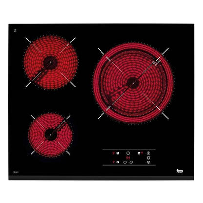 TEKA TZ PRO 6315 Placa Vitrocerámica 28 cm 3 Quemadores