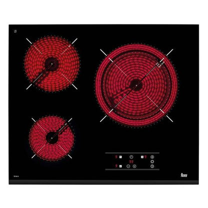 TEKA TZ PRO 6315 Glaskeramikkochfeld 28 cm 3‑Zonen Touch‑Control