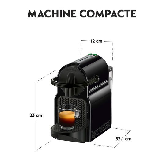 Delonghi Inissia EN80 Espresso Maschine Schwarz