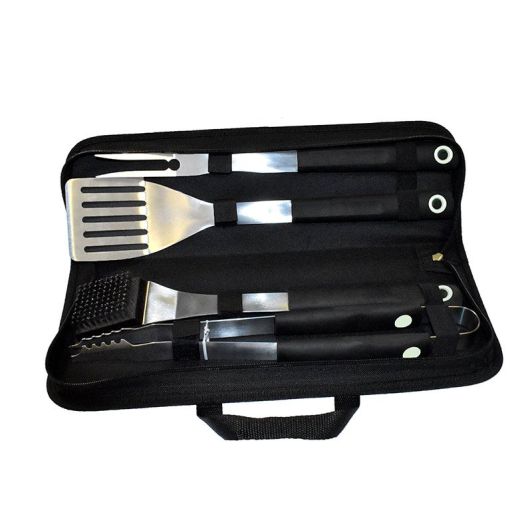 Estuche 4 accesorios para barbacoa