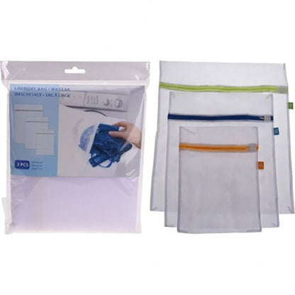 Koopman International Wäschebeutel Polyester 53x46 cm, 46x35 cm, 35x27 cm