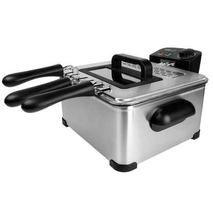 Freidora de Aceite COSYLIFE CL-FR4.5 Inox 4,5 Litros 2000W Acero