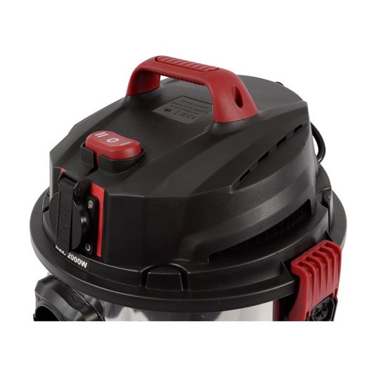 VALBERG Worx-01 1200W 30L Aschesauger und Flüssigkeitssauger Edelstahl 16 kPa