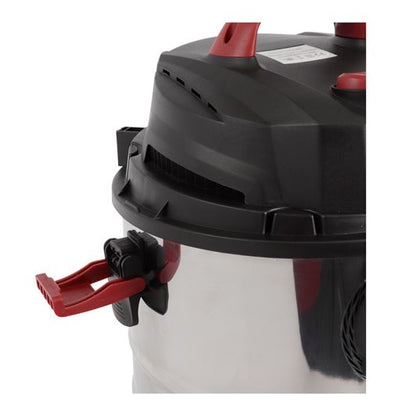 VALBERG Worx-01 1200W 30L Aschesauger und Flüssigkeitssauger Edelstahl 16 kPa