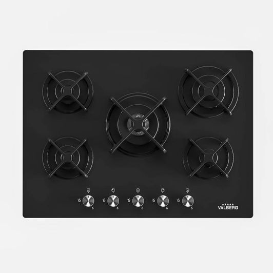 VALBERG GGH 5 IC 066T Gasherd Fünf‑Brenner 10800 W