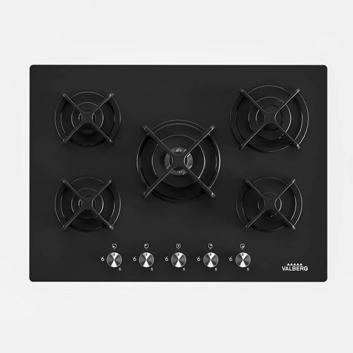 VALBERG GGH 5 IC 066T Gasherd Fünf‑Brenner 10800 W