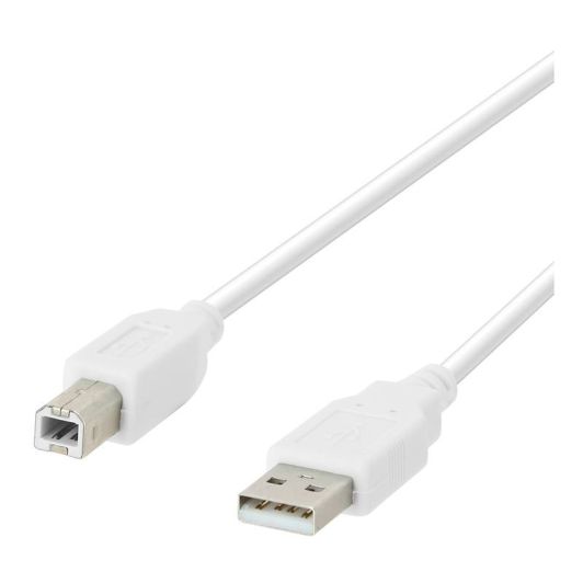 EDENWOOD Drucker‑USB‑Kabel 2.0, 5 Meter, Schwarz, Hochwertig, Schnell, Kompatibel