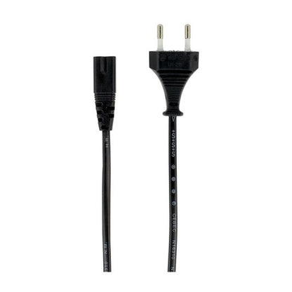 EDENWOOD Cable Alimentación de Red 2 Pines Negro