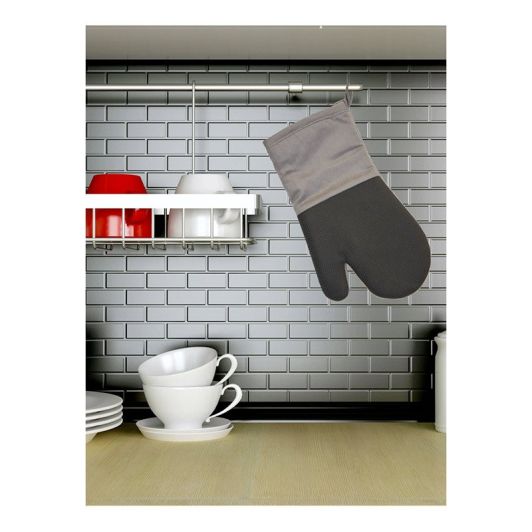 Hitzebeständiges Küchenhandschuh-Set mit Ofenhandschuh 350°C Schutz für Küche