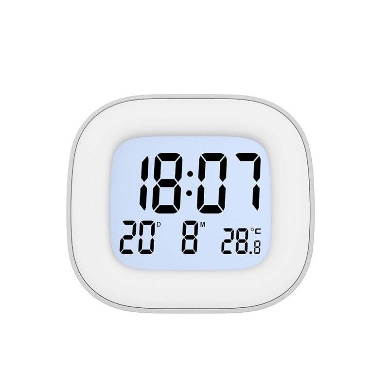 HIGH ONE E0356 Wecker Grün mit Temperaturanzeige und Alarm